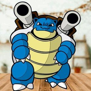 Pokémon Blastoise Limited Edition Vinyl Decal